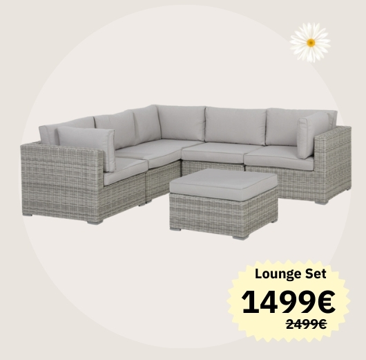 Luna Lounge Rope | Sin Mantenimiento | Gran Diseño | Diseño Escandinavo